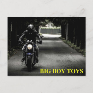 vykort för Leksaker av motorcykel Big Boy
