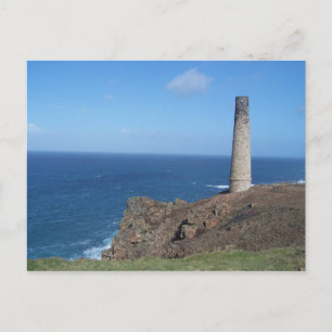vykort för Levant Mine Cornwall