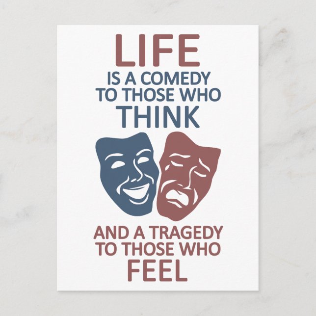 vykort för Life-offerts anpassningsbar (Framsida)