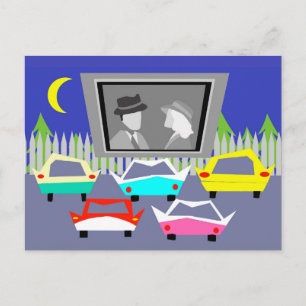 vykort för liten inbyggd film