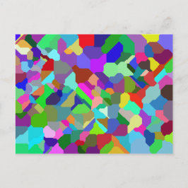 Vykort för lutad platta