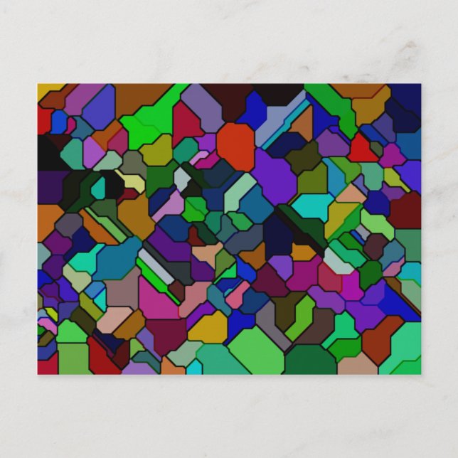 Vykort för lutat glas (Framsida)