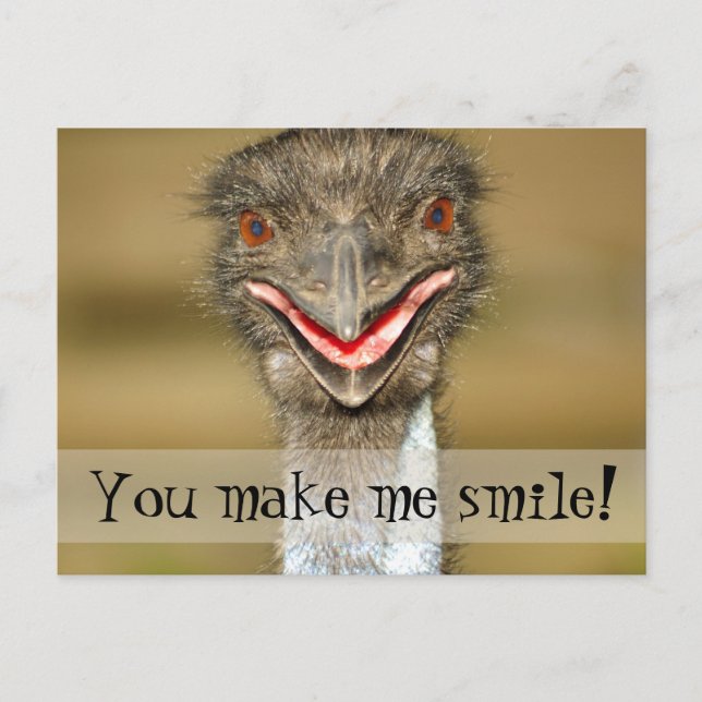 vykort för lycklig (Framsida)