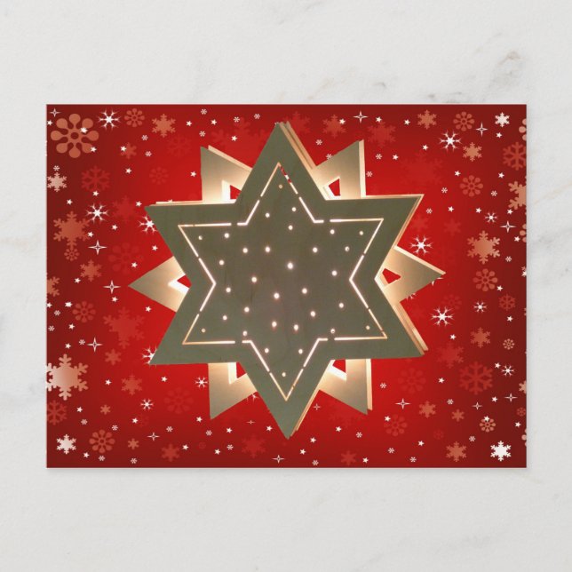 vykort för lycklig Hanukkah (Framsida)