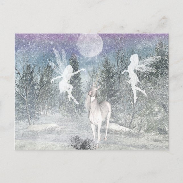 vykort för magiska älvor (Framsida)