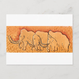 vykort för mammoth Cave Art