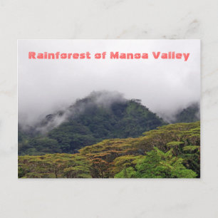 Vykort för Manoa dalRainforest