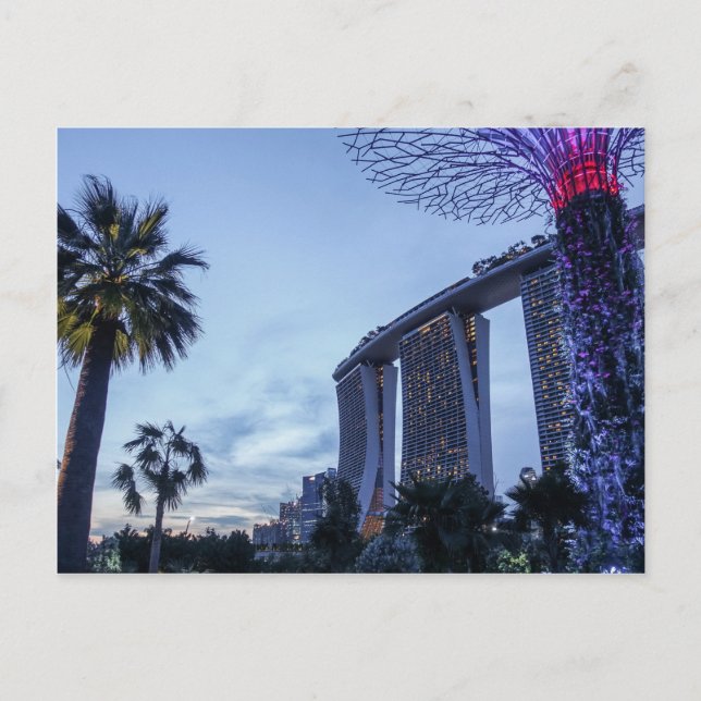vykort för Marina Bay Sands Singapore (Framsida)