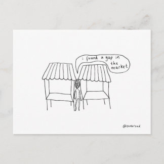 vykort för marknaden