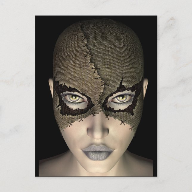 vykort för mask (Framsida)