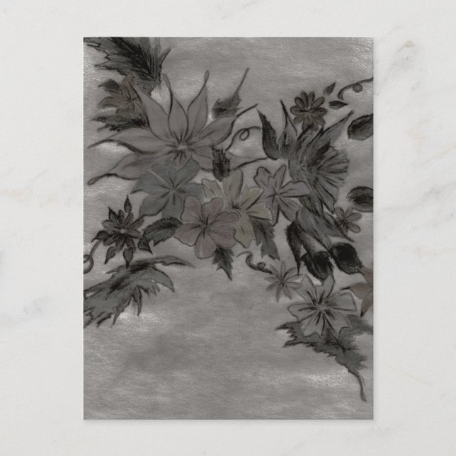 vykort för matris i silke (Framsida)