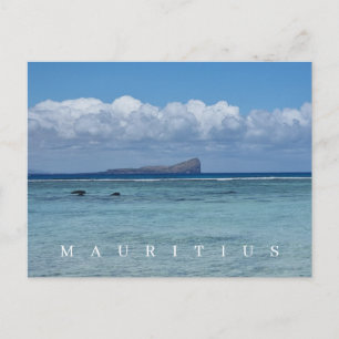 vykort för Mauritius Coin de Mire