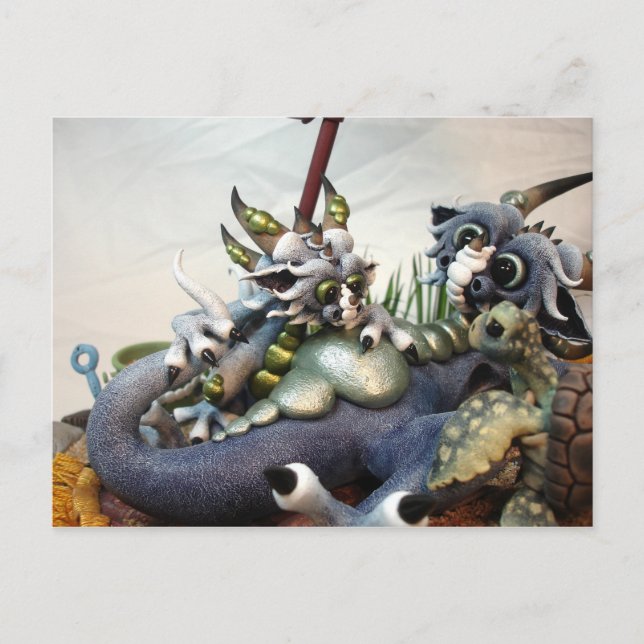 Vykort för MD Beach Dragons (Closeup) (Framsida)