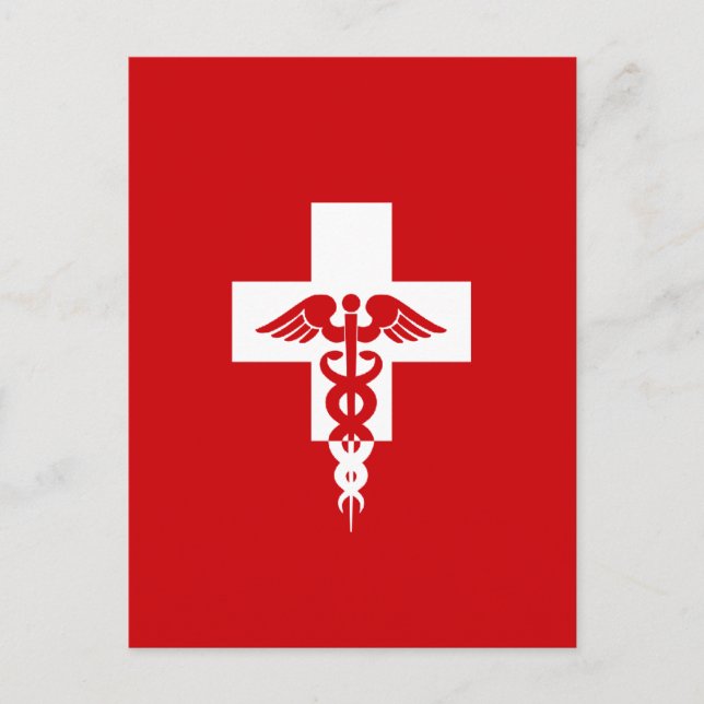 vykort för medicinsk Professionell - anpassa (Framsida)