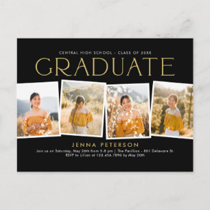 Vykort för modern Studentfest för skrapbok