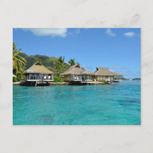 vykort för moorea bungalows