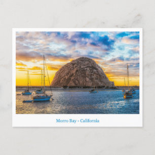vykort för Morro Bay