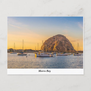 vykort för Morro Bay