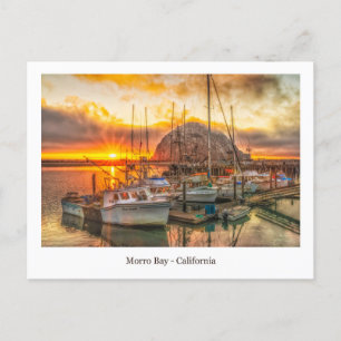 vykort för Morro Bay