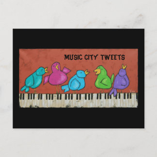 vykort för musikstadens tweets