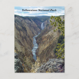 vykort för nationalparken Yellowstone