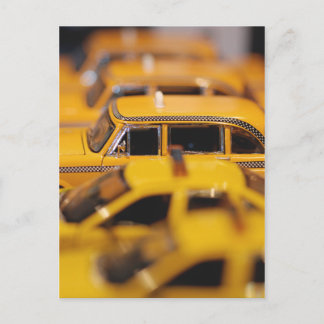 vykort för New York Leksak Taxi