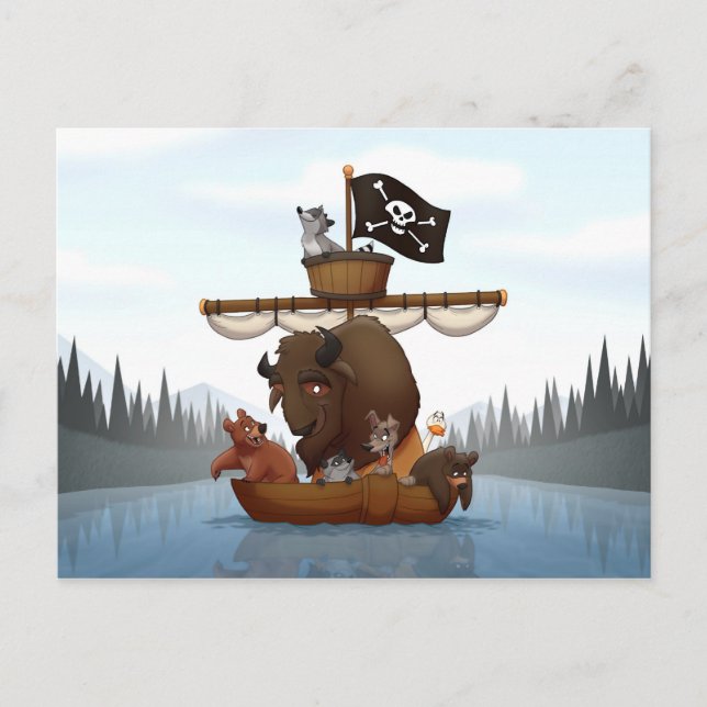 Vykort för Niagara Falls publicitetjippo (Framsida)