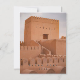 vykort för Nizwa Fort
