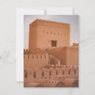 vykort för Nizwa Fort