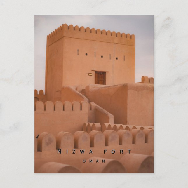 vykort för Nizwa Fort (Framsida)
