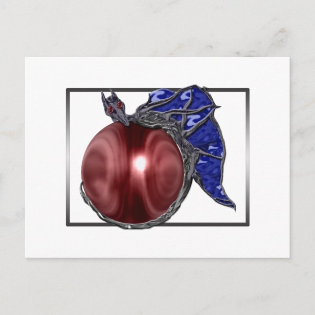 vykort för oändlig mörk (Framsida)