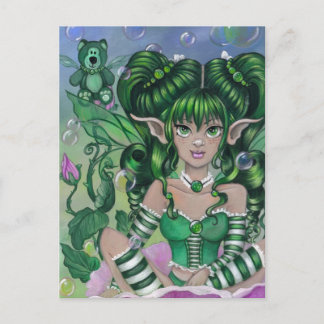 vykort för "Ode till Grönt Bear"