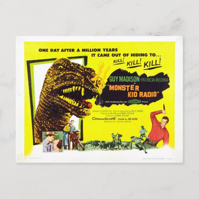 Vykort för ofärgad Beast (Framsida)