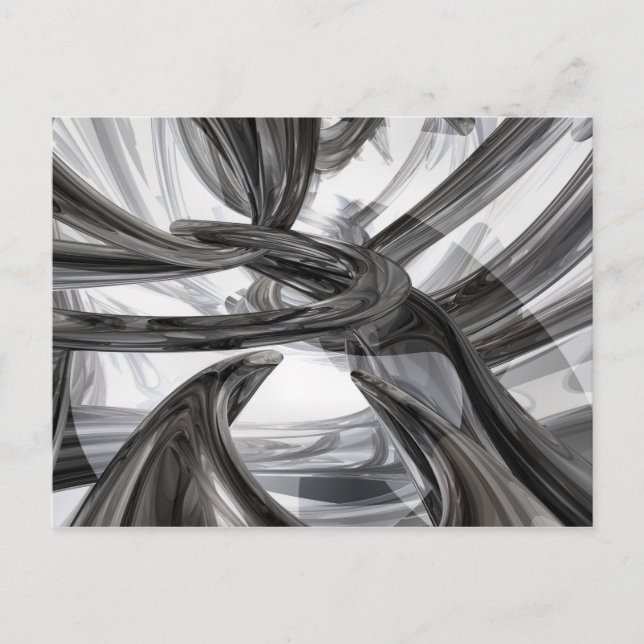 Vykort för oljehaltig Abstrakt (Framsida)