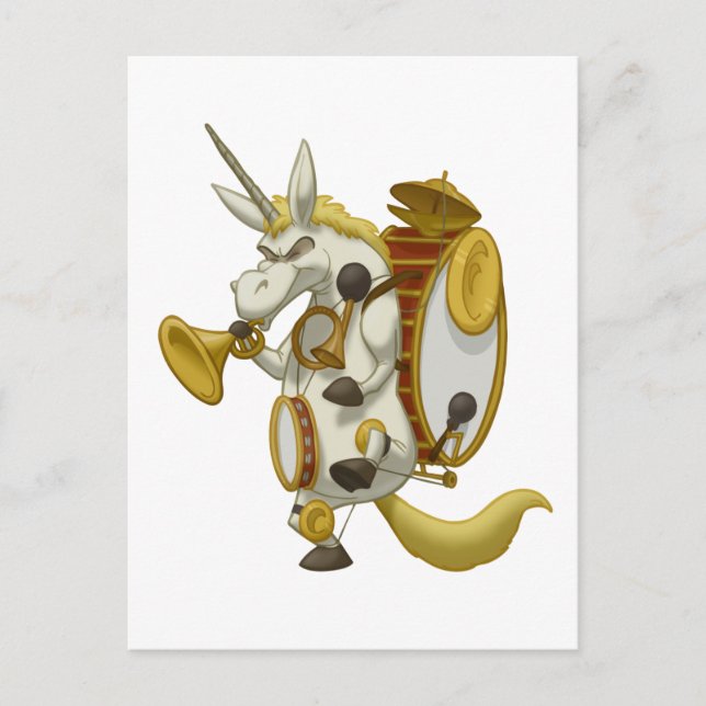 vykort för One-Unicorn-band (Framsida)