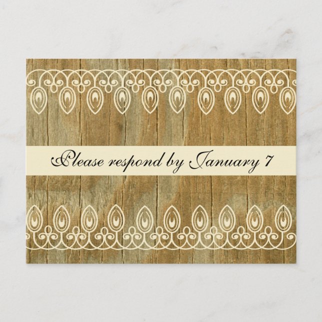 Vykort för OSA av Ringar, guld-färgton (Framsida)