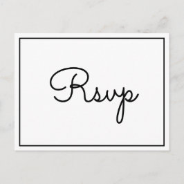 vykort för OSA av rustisk Elegant