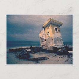 vykort för övergiven havsbottenstruktur