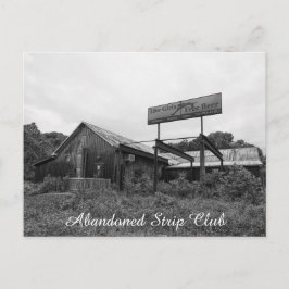 Vykort för övergiven Klubb