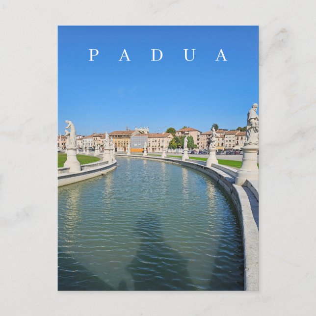 vykort för Padua Prato della Valle (Framsida)