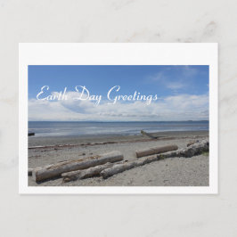 vykort för påminnelse om jorddagen