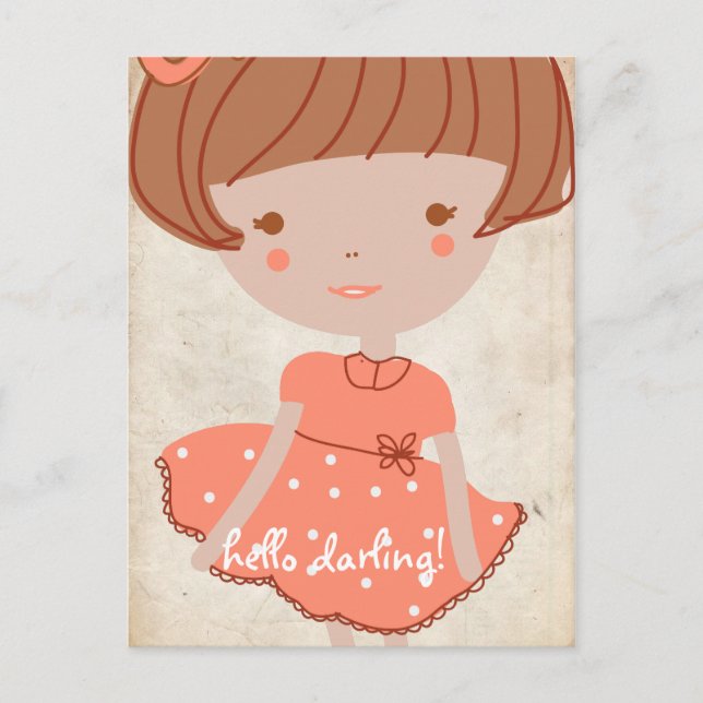 vykort för papp, rå buskknapp (Framsida)