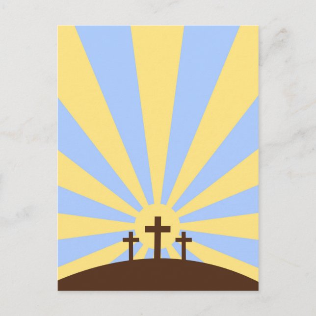 vykort för påsk (Framsida)