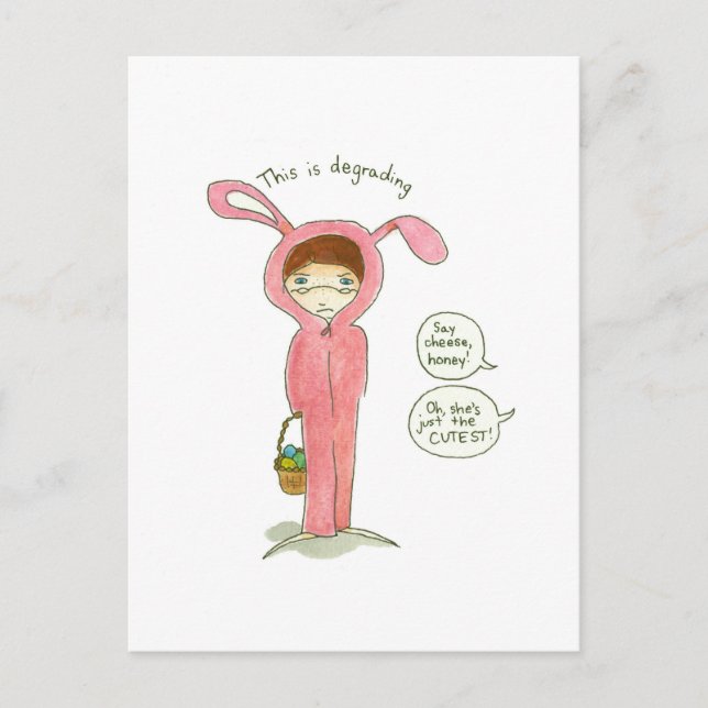 vykort för påsk (Framsida)