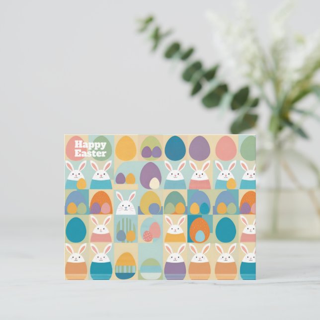 vykort för påsk (Stående Fram)