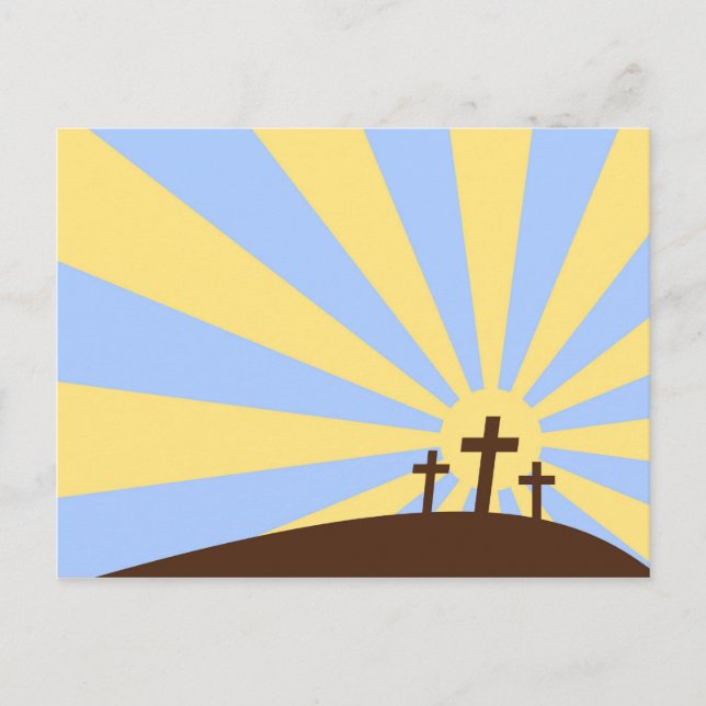 vykort för påsk (Framsida)