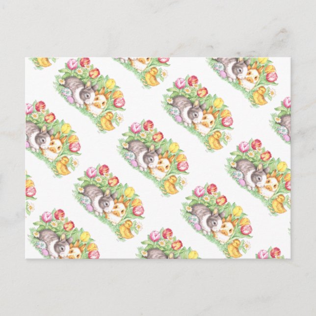 vykort för Påskhare i Vår Helgdag (Framsida)