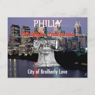 vykort för Philadelphia Pennsylvania