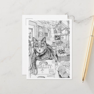 vykort för Philly Cat på 9th Street