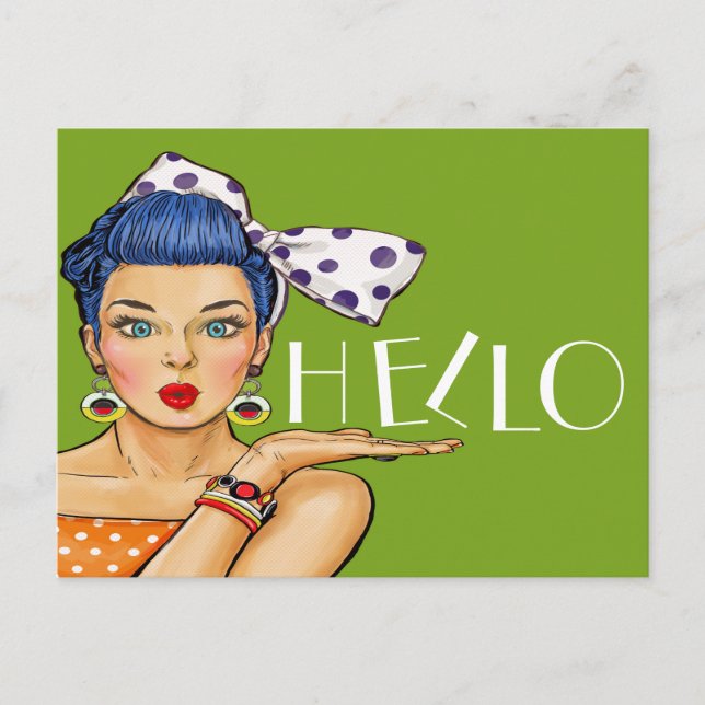 vykort för popup-konst (Framsida)